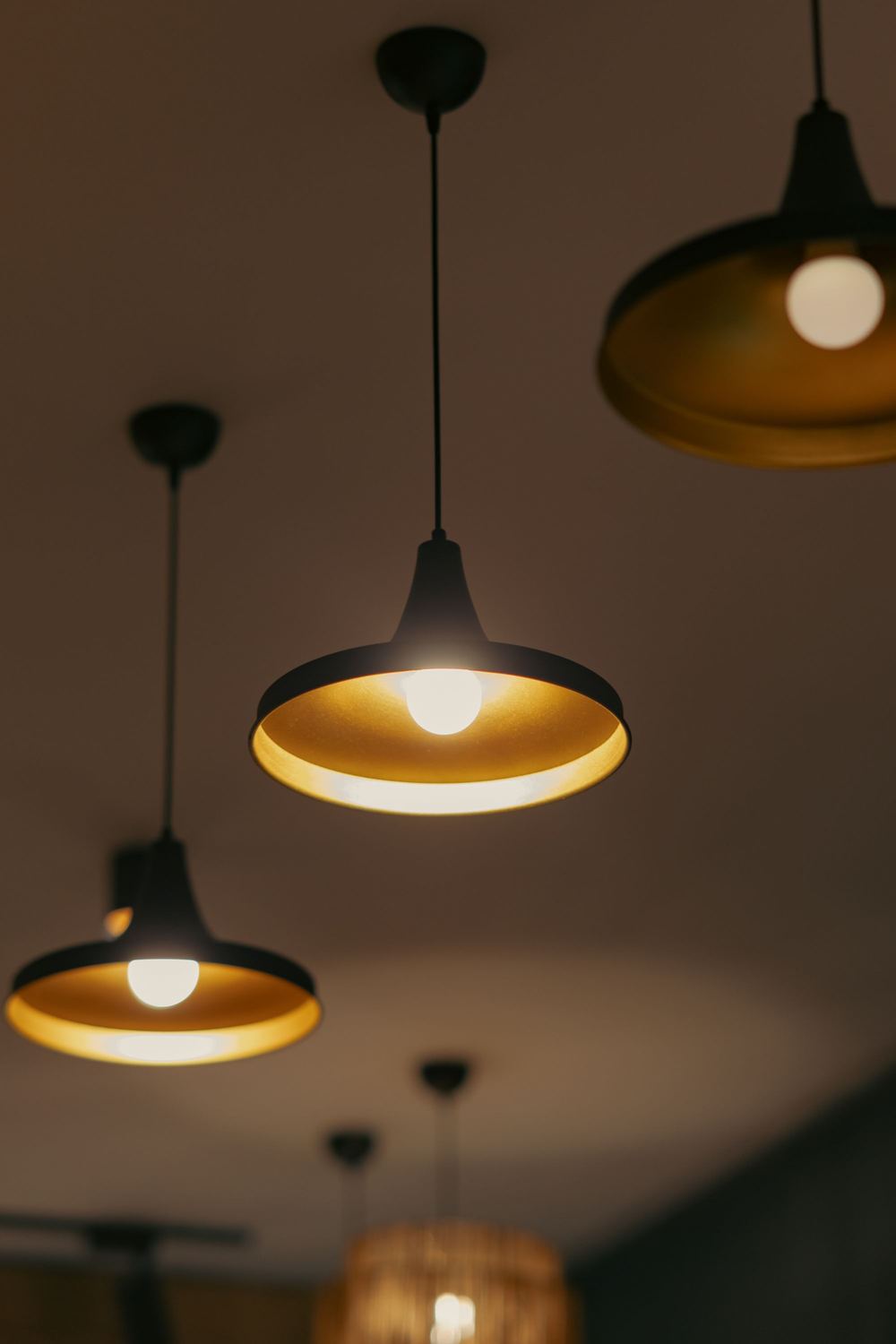 Dining pendants in Plaza Midwood
