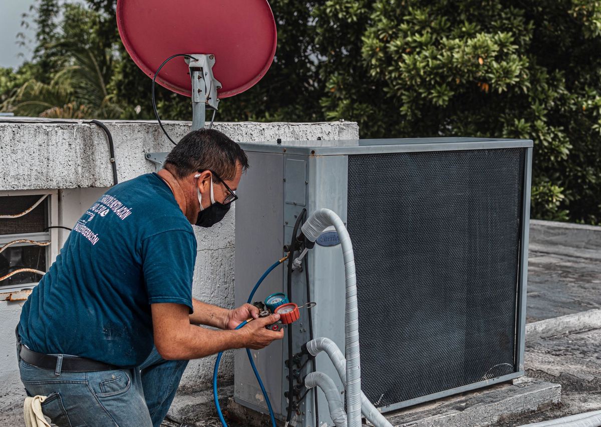 AC refrigerant repair in Hilliard