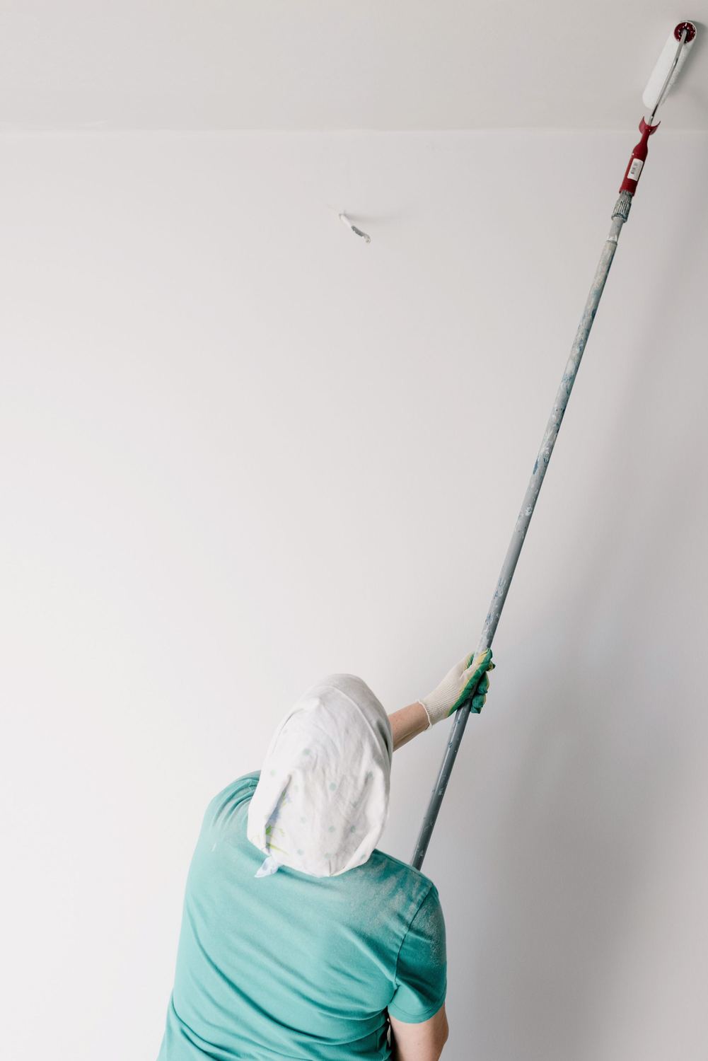 Vaulted ceiling repaint in Littleton